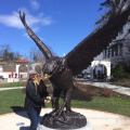 Large size Bronze Eagle Statue